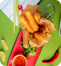 Cheesy Corn Dog Delights