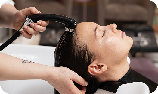 Hair coloring process