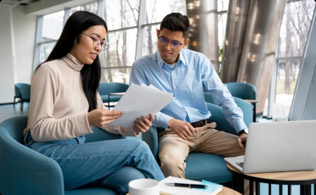 Study abroad advisors from GlobalEd Pathways guiding students