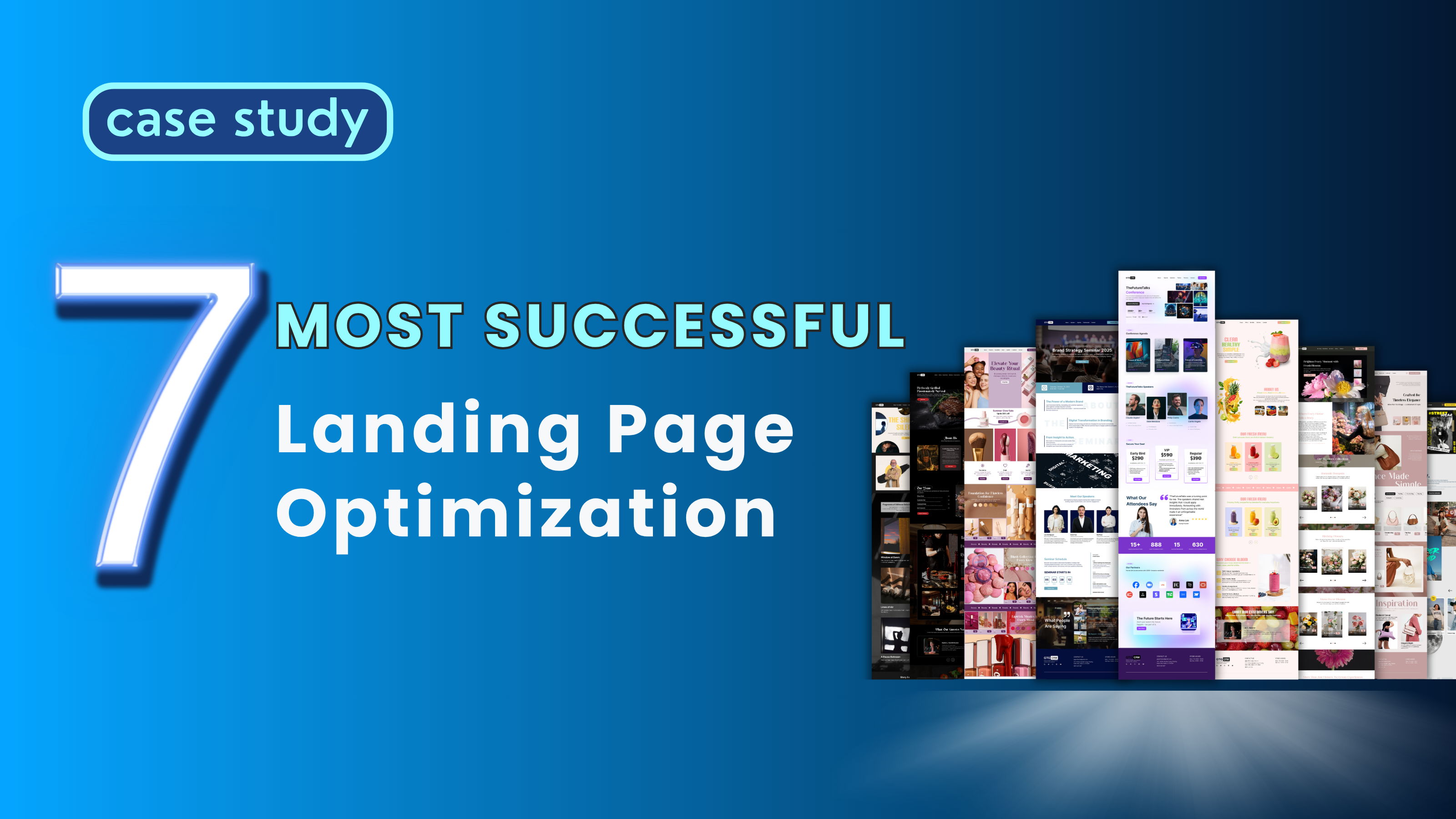 กรณีศึกษาการเพิ่มประสิทธิภาพ Landing Page ที่ประสบความสำเร็จสูงสุด 7 ประการ