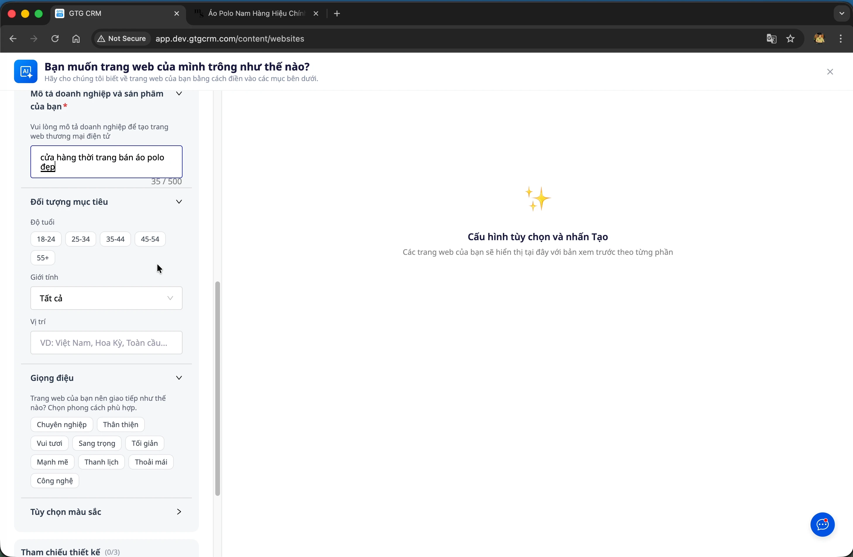 Isi informasi bisnis