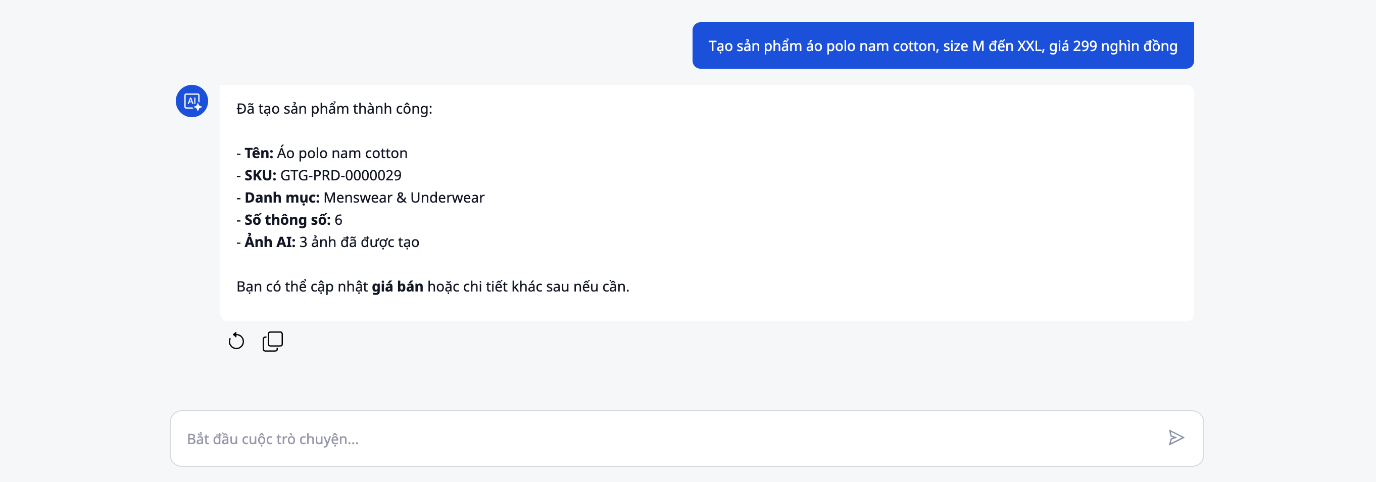 AI creates product images from a single description.