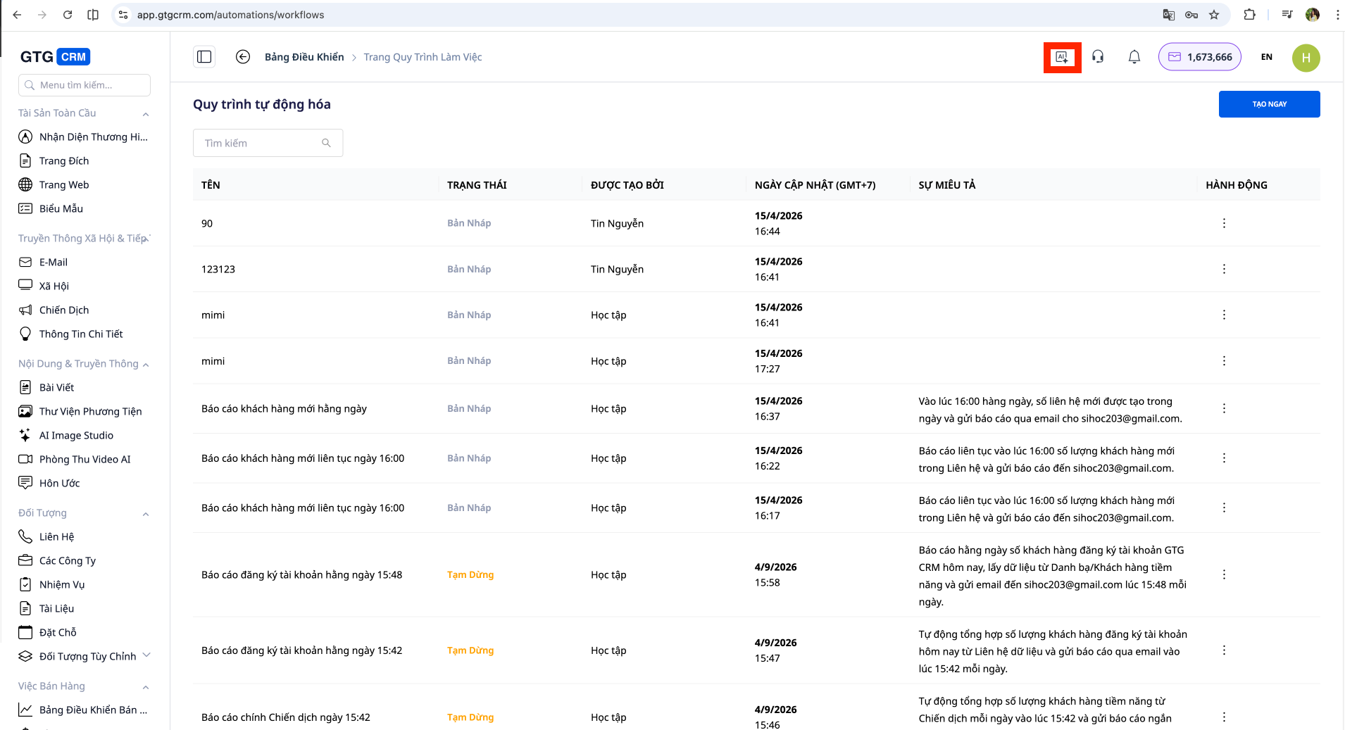 Buka jendela Asisten AI.