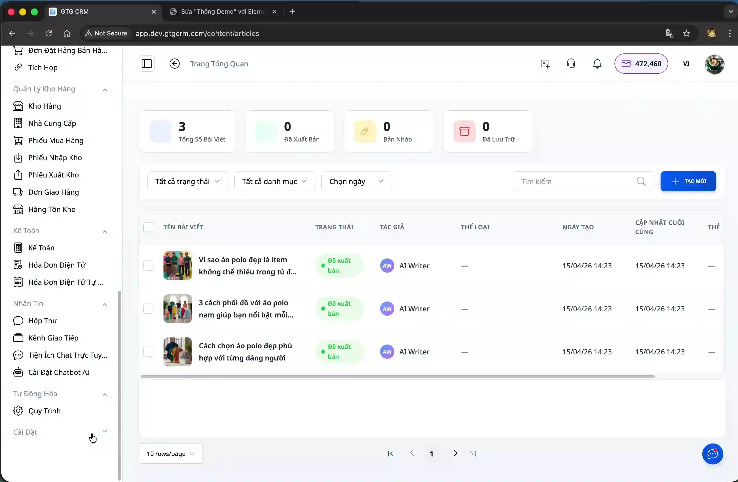Akses menu Pengaturan.