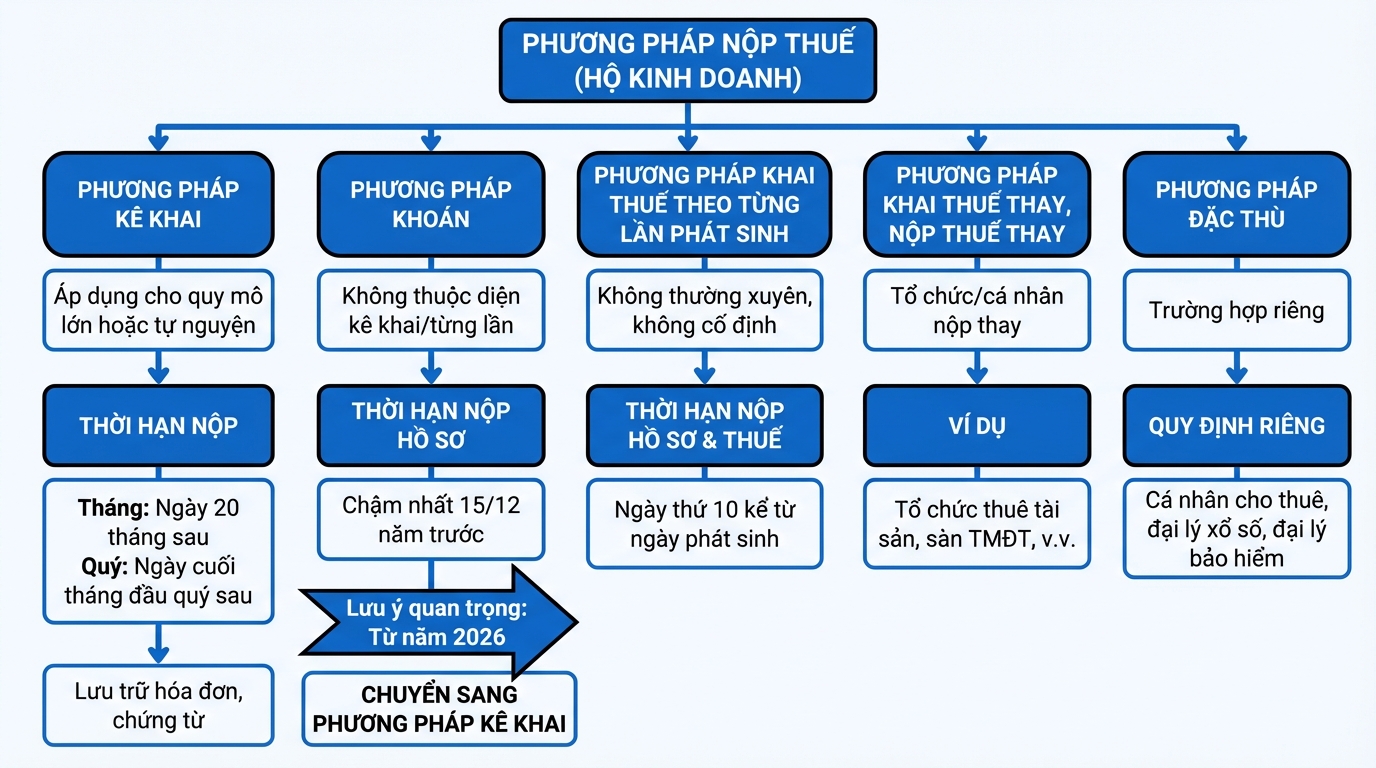 Các phương pháp kê khai