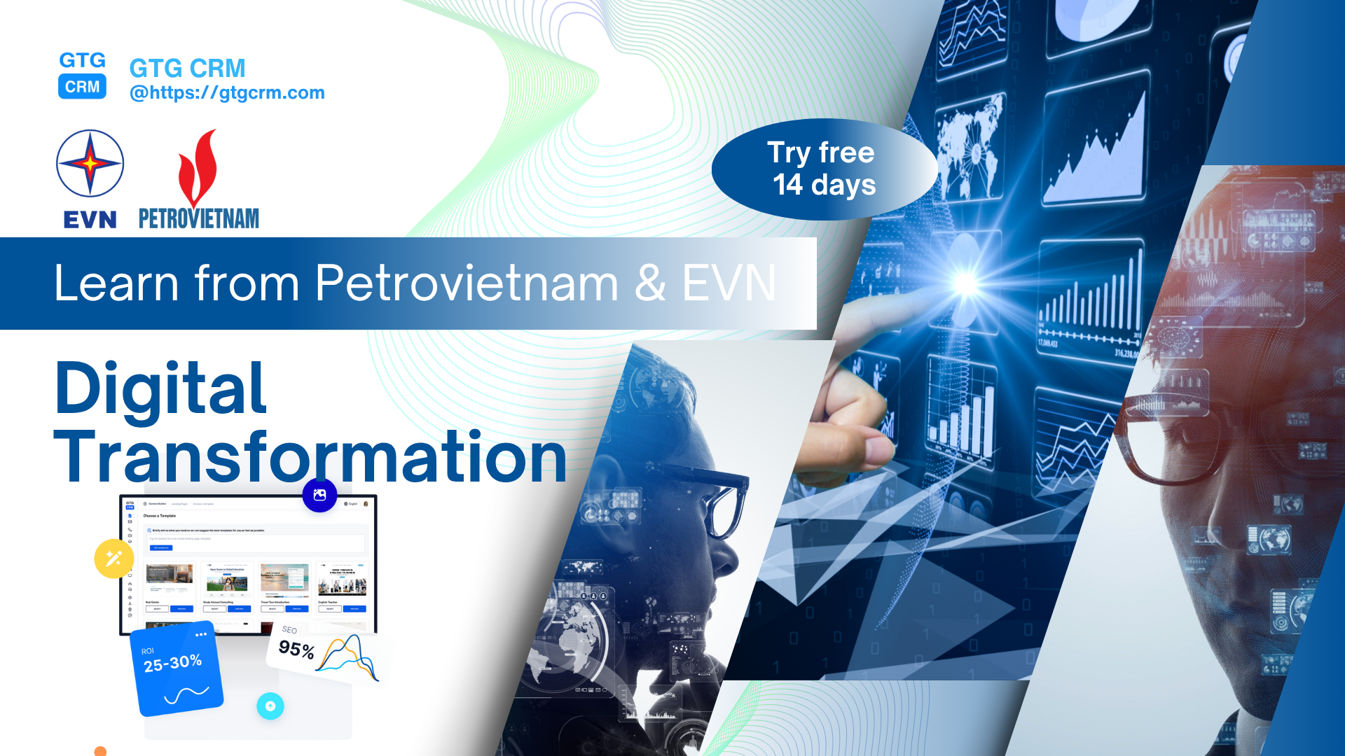 Digital transformation in the style of "big guys": Lessons from Petrovietnam & EVN for Vietnamese businesses