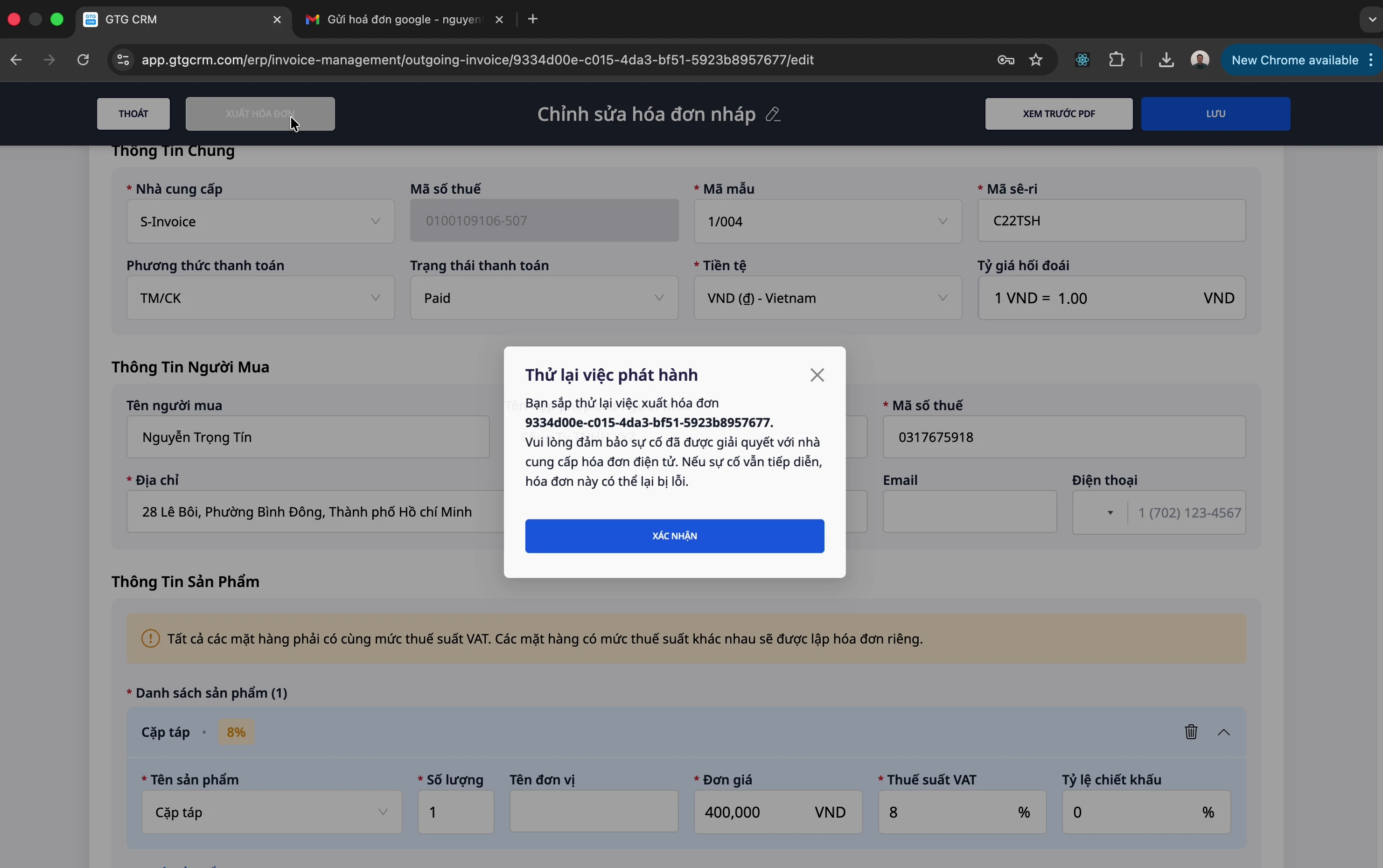 Faktur yang Diterbitkan