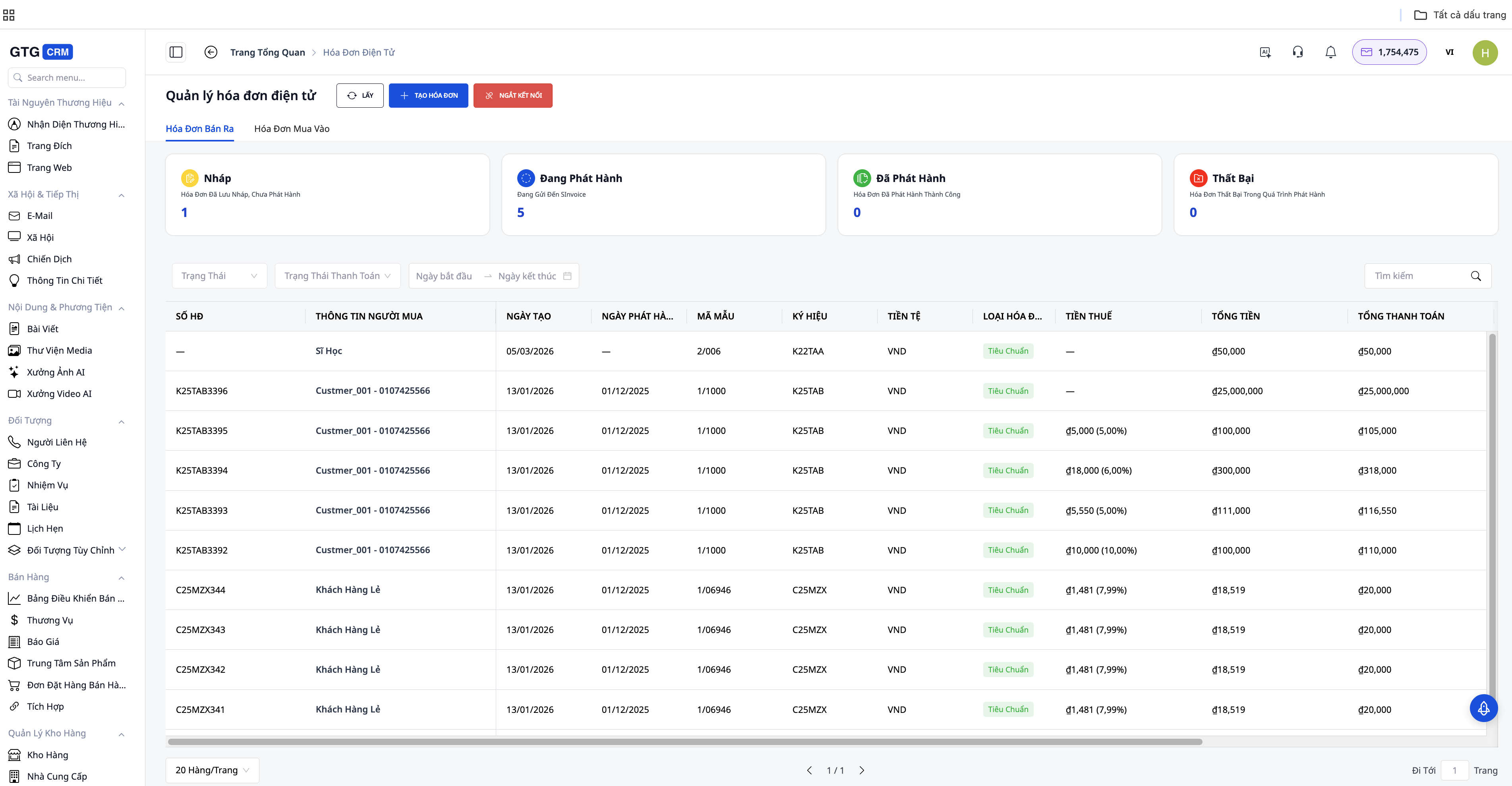 订单完成后自动生成发票。