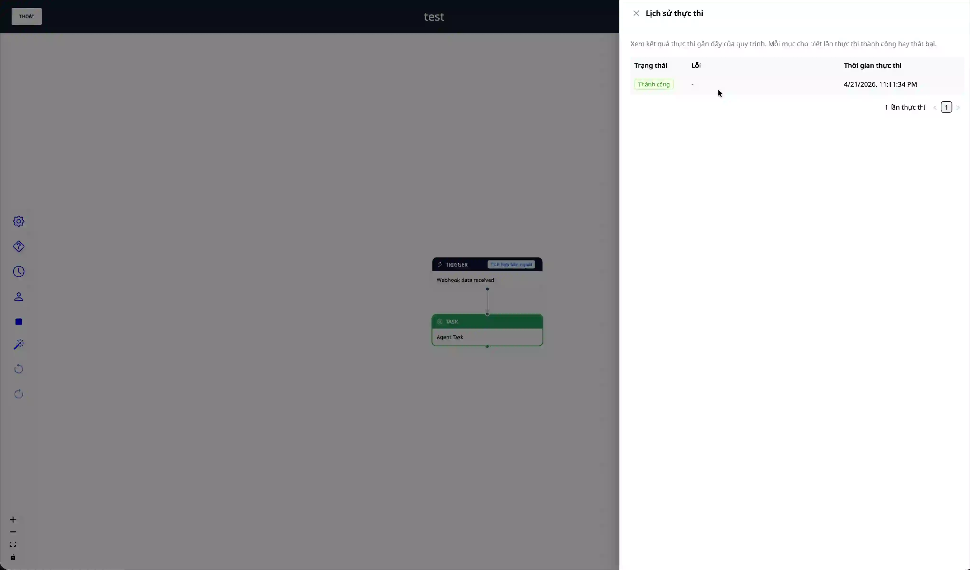 El agente de IA procesó correctamente.