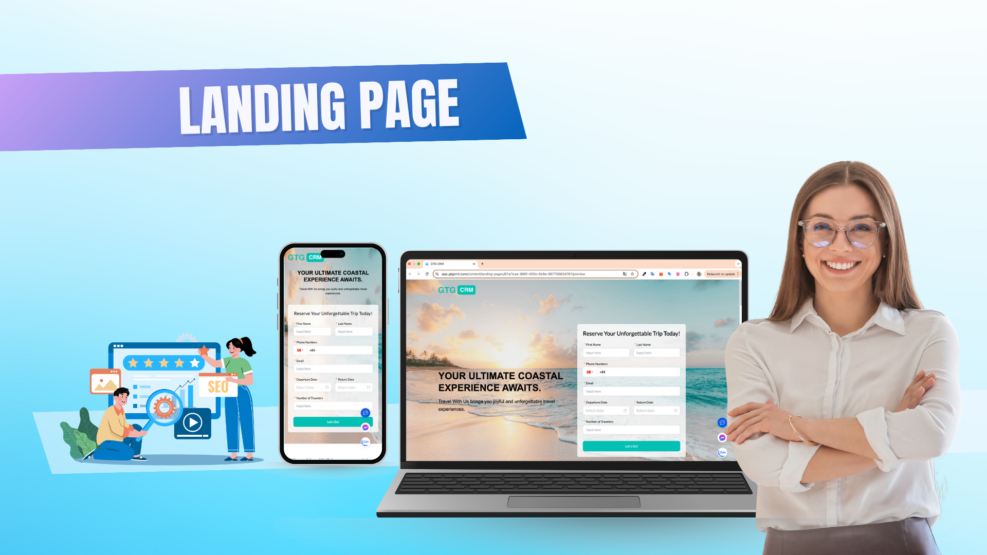SEO Standard Landing Page: The Key to Growth That "Wins the Hearts" of Both Google and Customers