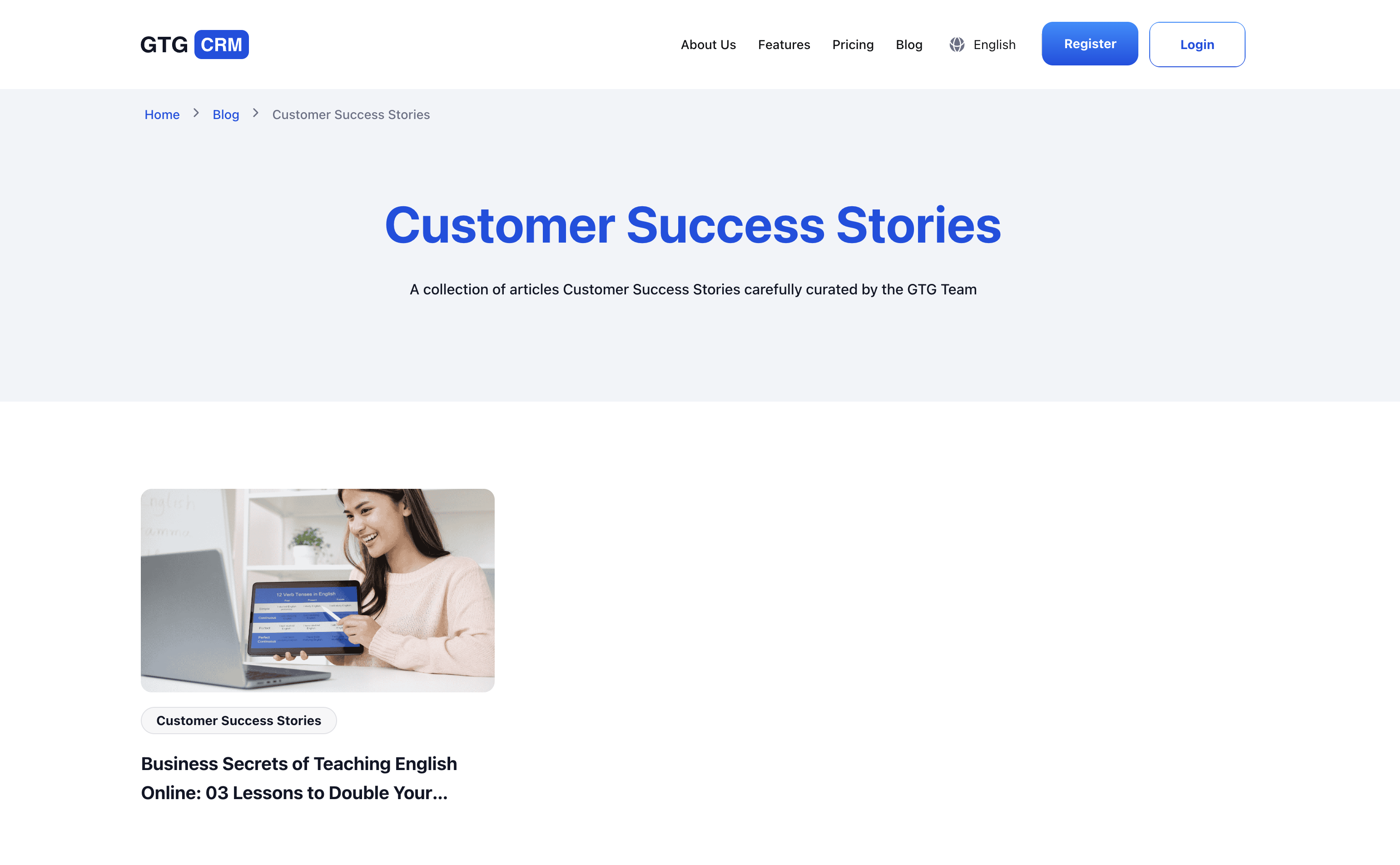 Customer Stories | Businesses Thriving with GTG CRM