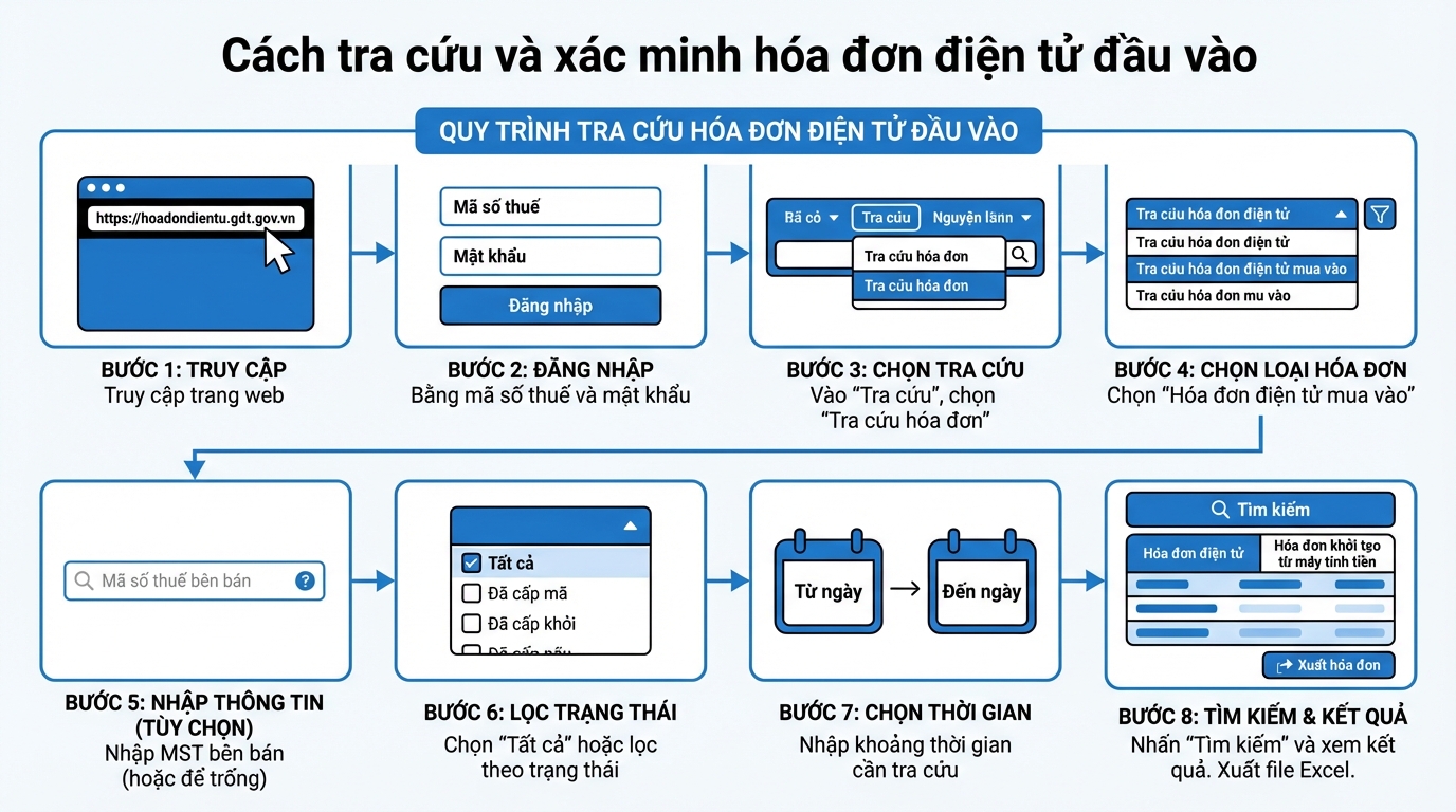 ขั้นตอนการค้นหาและตรวจสอบใบแจ้งหนี้